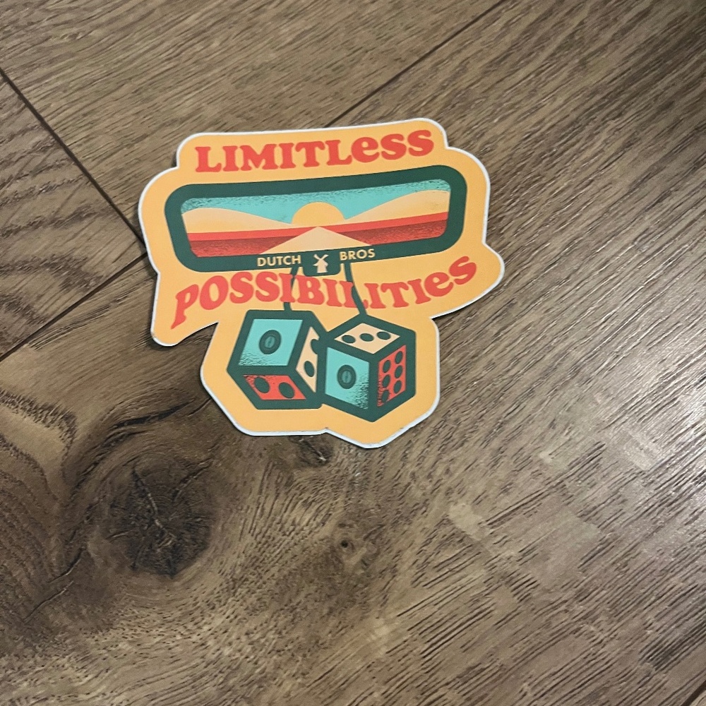 dutch bros sticker - limitless